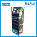 Free Design Cosmetics Floor Advertising Paper Displays Stand